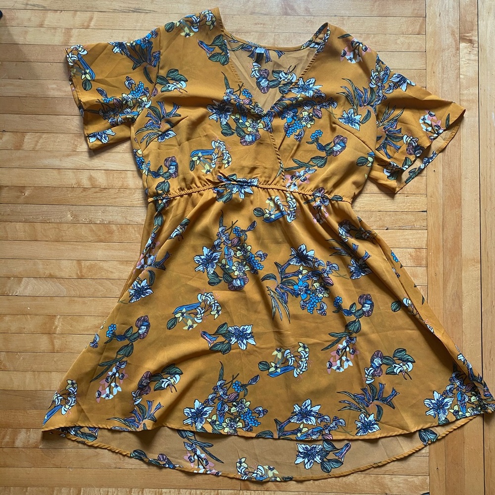 Floral summer dress
